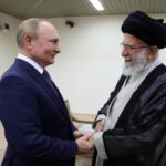 Guerra e pace: o tregua? Le armi tacciono, Putin media, quale il prezzo per Trump? Nella foto Putin e Khamenei