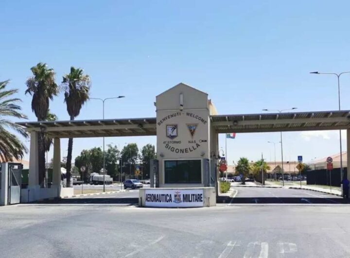 La base di Sigonella in Sicilia