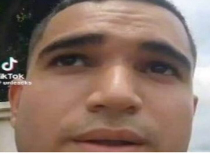 Gabriel Sarmiento in diretta su Tik Tok