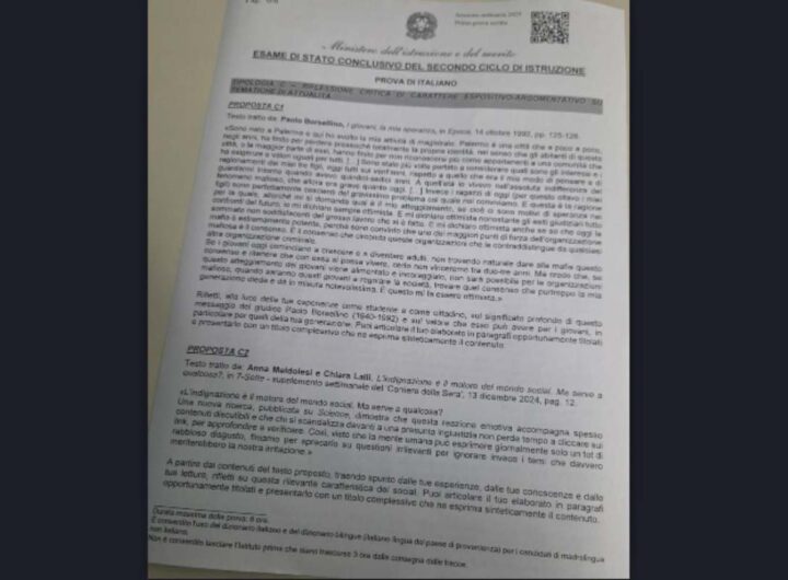 Le tracce della Maturità