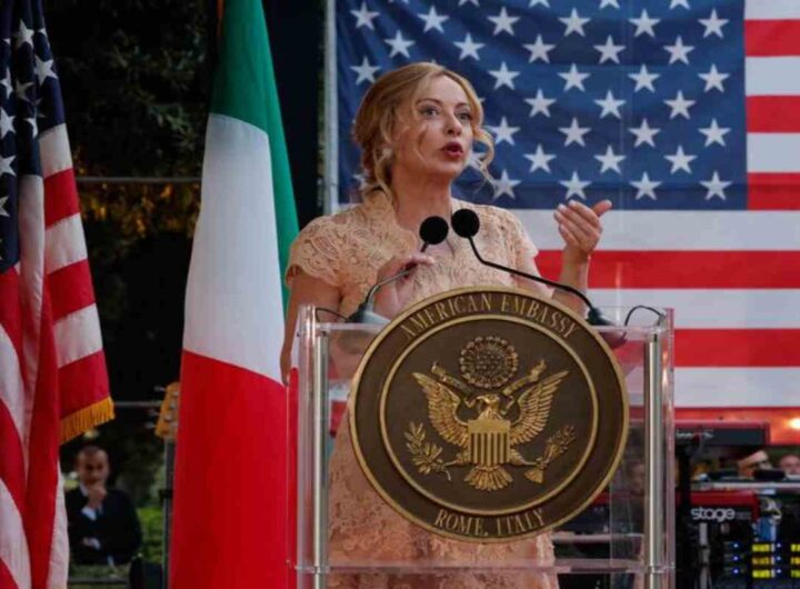 La presidente del Consiglio Giorgia Meloni