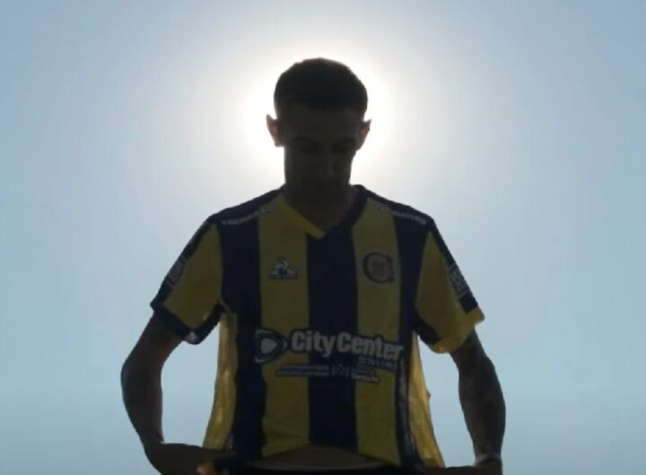 Ángel Di Maria nel video di presentazione del Rosario Central
