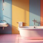 Bagno colorato, scelta