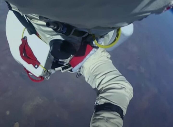 Felix Baumgartner e il lancio dalla stratosfera