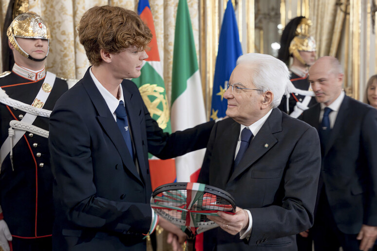 Sinner italiano e il genovese che diventò Gran Visir cantato da De Andre, identità e tradizione, il doppio in noi, nella foto Sinner e Mattarella