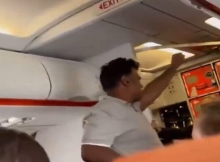 L'uomo che ha creato disordini durante un volo in Scozia