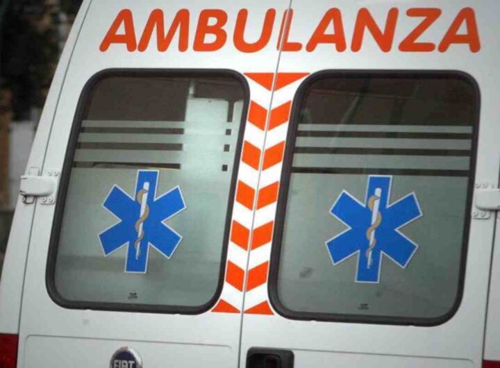 Un'ambulanza