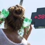 giornata di caldo e afa