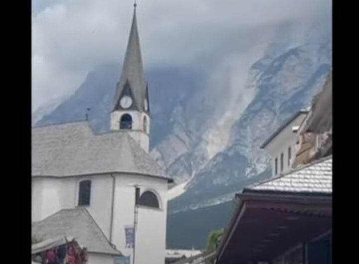 frana sulla cima Marcora