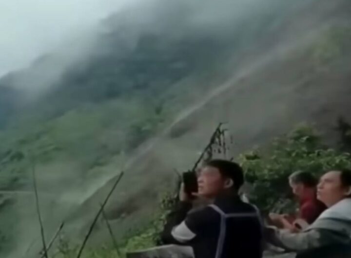 Cina, frana in Yunnan dopo giorni di piogge intense