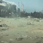 Un frame del video in cui si vede l'esercito israeliano che spara sui palestinesi