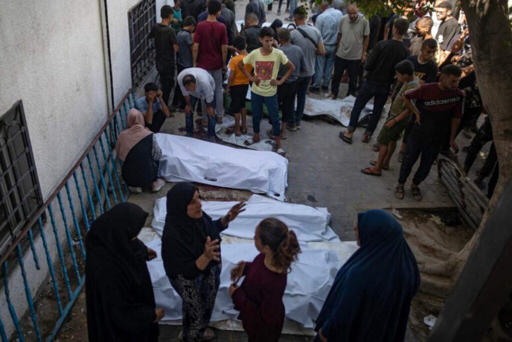 morti a gaza