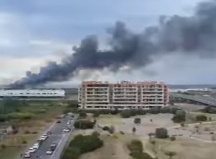 incendio fiumicino