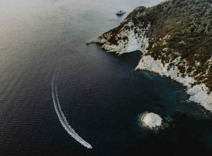 Isola d'Elba dall'alto