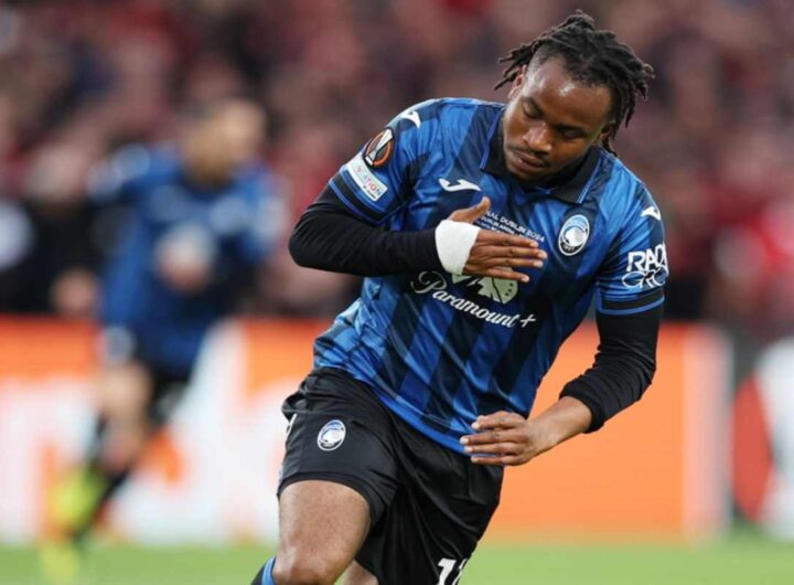 il giocatore dell'Atalanta Ademola Lookman