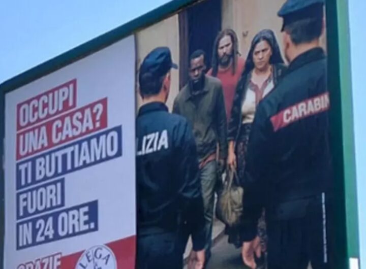 manifesti razzisti lega