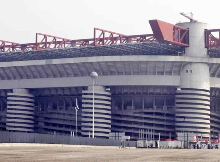 Lo stadio Meazza di Milano