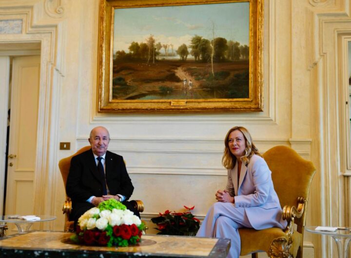 meloni Abdelmadjid Tebboune