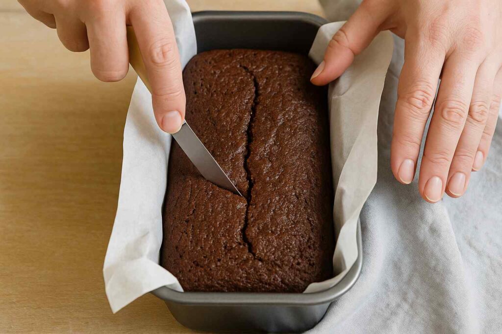 un plumcake al cioccolato