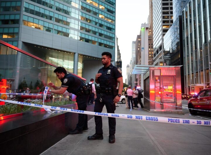 polizia sulla scena del crimine a new york