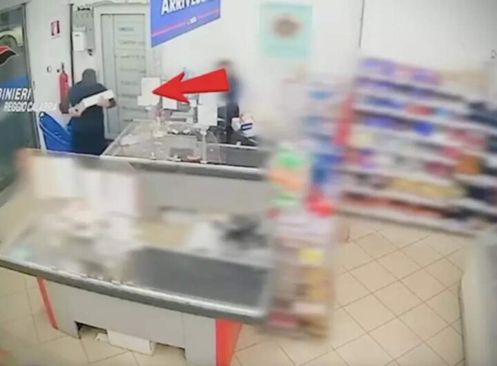 Rapina in un negozio