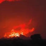 L'incendio che ha colpito la Riserva dello Zingaro