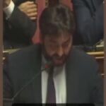 Il senatore Pd legge la lettera di Alemanno