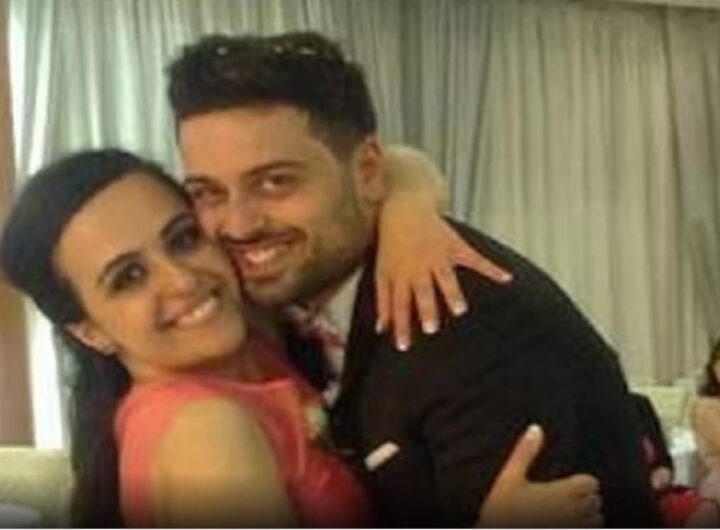 Silvia Moramarco con il marito