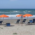 ombrelloni in spiaggia