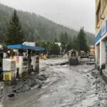 torrente esonda a bardonecchia