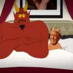 Trump a letto con Satana