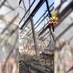 Il video dei Vigli del Fuoco dall'interno del distributore di gpl