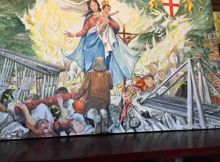 Il Vaticano ridimensiona la Madonna, Papa Leone approva ma non firma, scontro millenario sulla divinità femminile, nella foto un ex voto al santuario della Madonna della Guardia