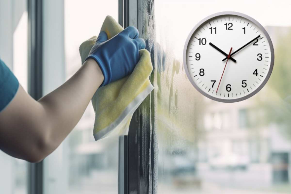 Pulire i vetri in estate, sbagli orario e ti ritrovi solo aloni: ecco l’unico momento giusto