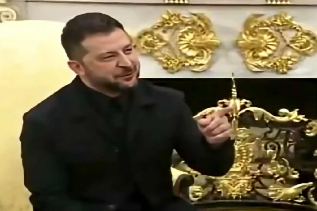 Le condizioni di pace di Putin rivelate da Reuters: fa la faccia feroce ma la Russia ha il fiato corto, nella foto Zelensky alla Casa Bianca