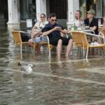 acqua alta a venezia