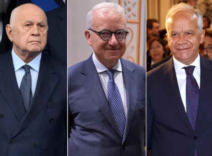 I ministri Nordio e Piantedosi e il sottosegretario Mantovano