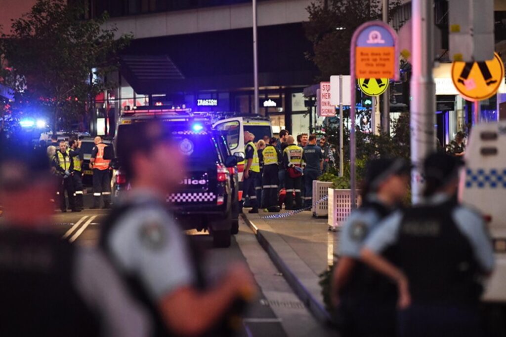 Il luogo di una sparatoria