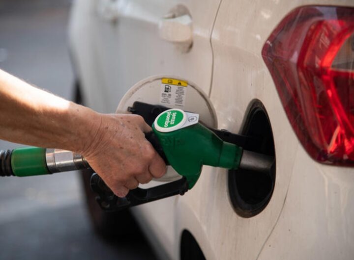 Una pompa di benzina