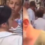 borseggiatrice presa per i capelli da turista