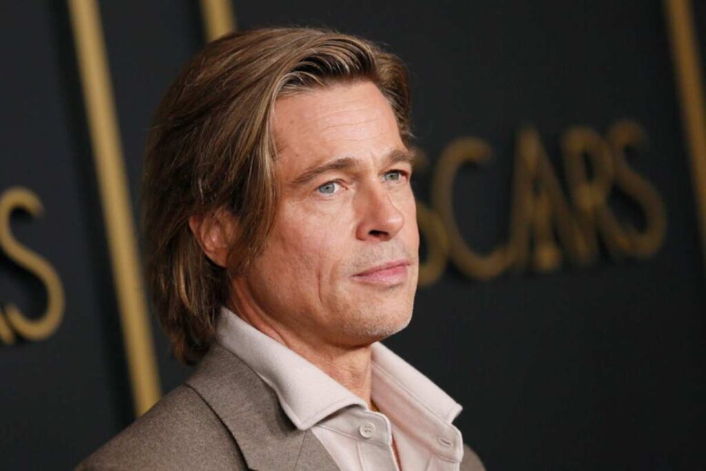 L'attore Brad Pitt agli Oscar