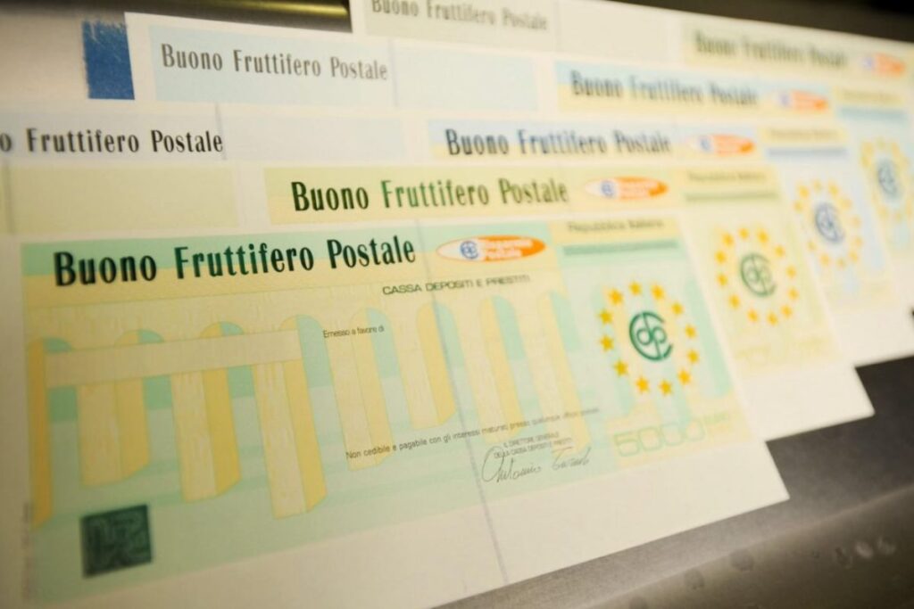 buono fruttifero postale