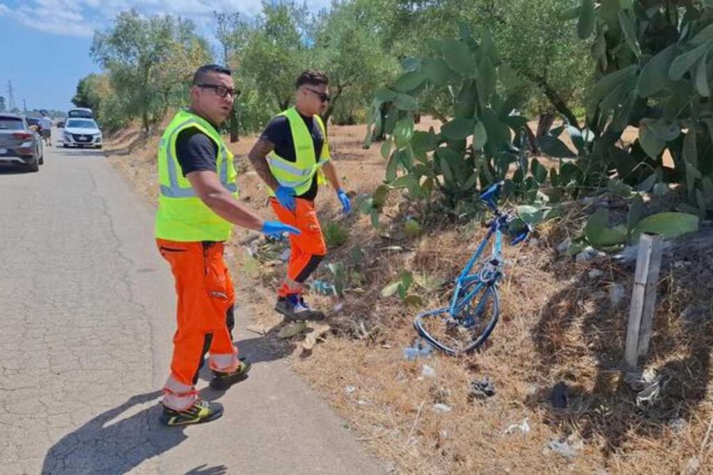 ciclisti investiti a terlizzi
