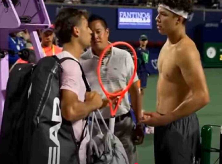 Cobolli discute con Shelton al termine del Master 1000 di Toronto