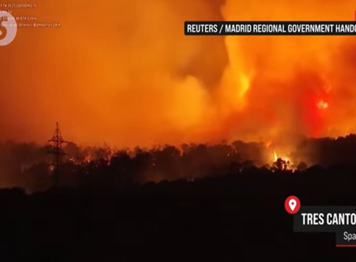Incendi vicino Madrid