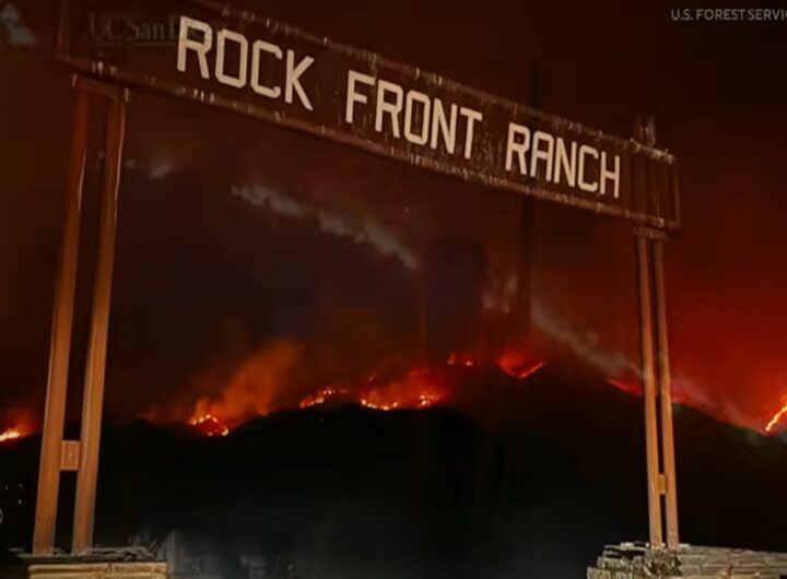 Il video dell'incendio che sta devastando la Foresta Nazionale di Los Padres in California