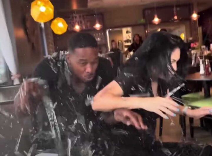 Influencer durante lo schianto