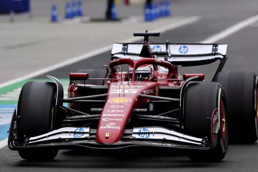 Formula 1, per GP d’Italia: Max Verstappen ha vinto a Monza davanti alle 2 McLaren, Leclerc quarto, nella foto Leclerc