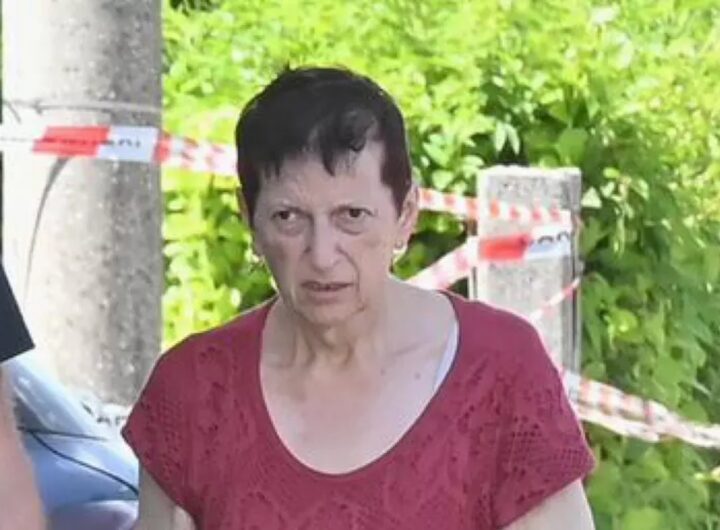 Cosa può spingere una madre a uccidere il suo figlio? non c’è risposta se non la follia, nel delitto di Gemona, nella foto Lorena Venier