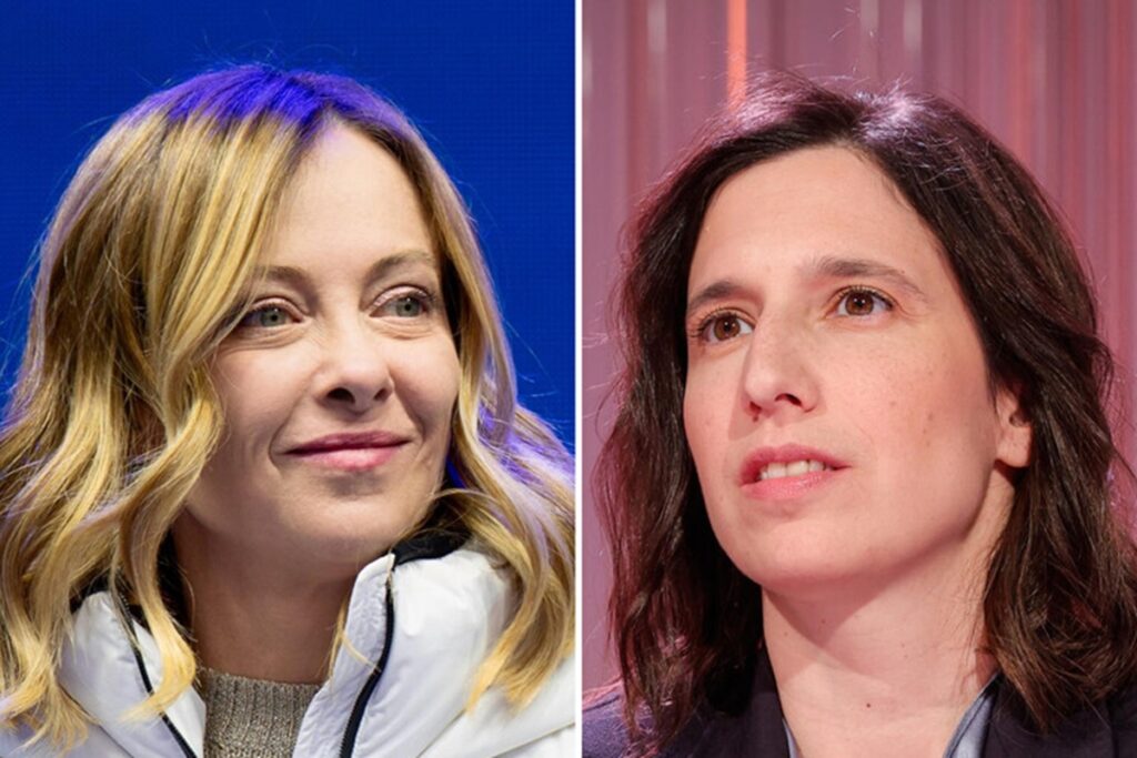 Charlie Kirk, Meloni e Schlein litigano per Odifreddi: può esserci differenza fra omicidi? nella foto Giorgia Meloni e Elly Schlein